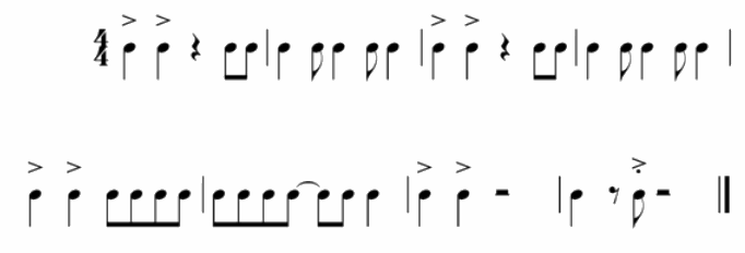 p.118 rhtyhm with syncopation 1